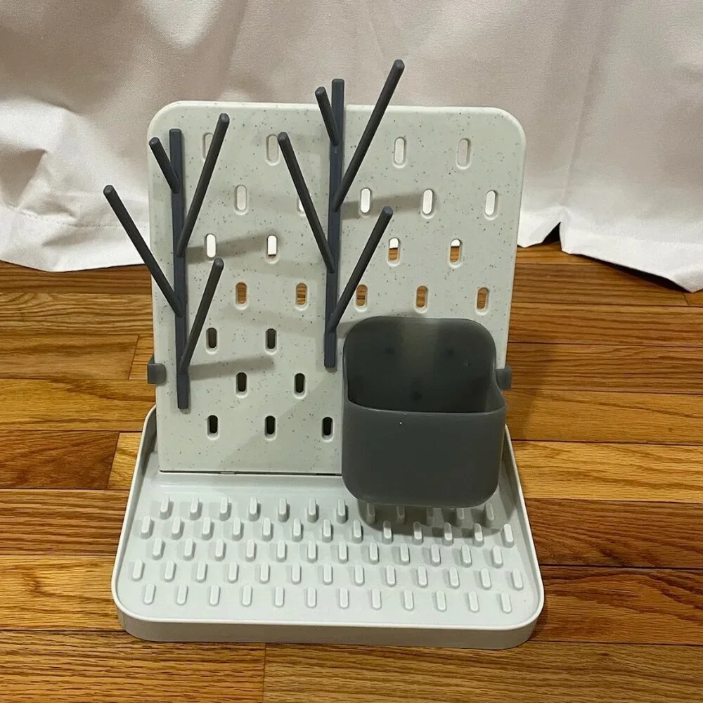 Boon Groove Vertical Baby Bottle Drying Rack - Picture 1 of 4